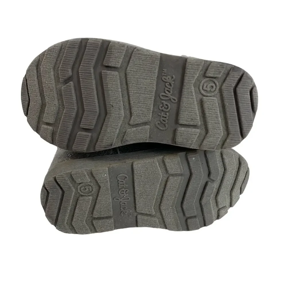 Cat & Jack Baby Girls Boots‎ Gray Karley Size 5